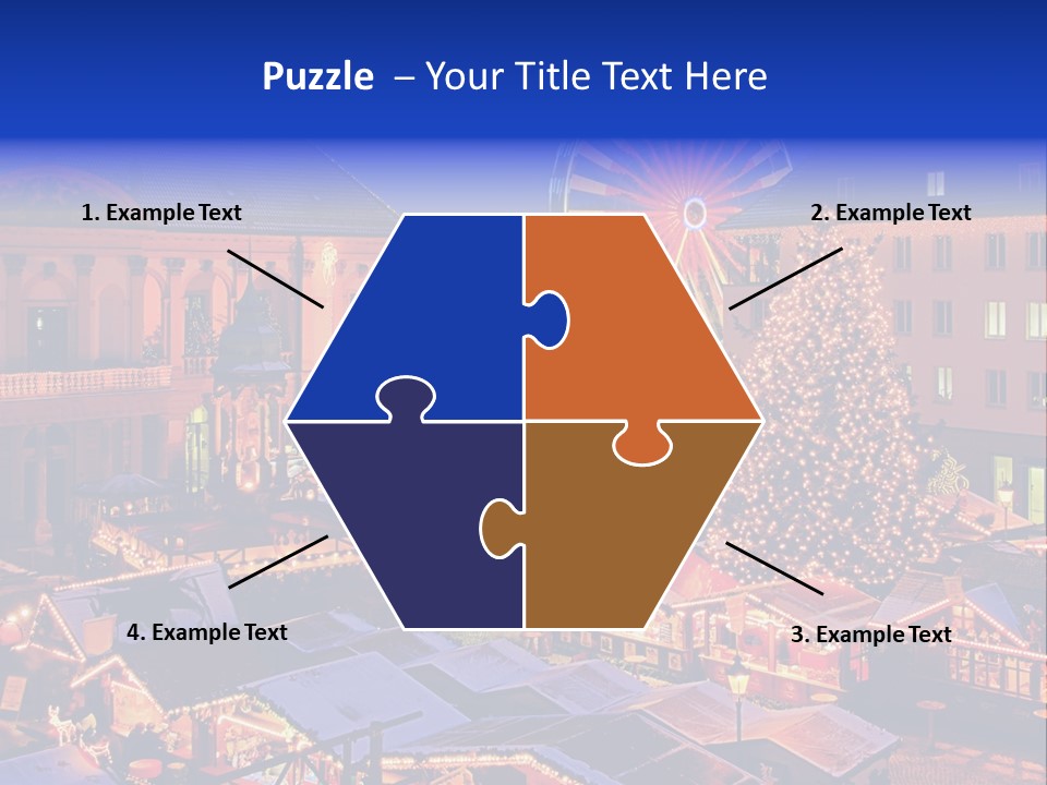 Building Fairy Star PowerPoint Template