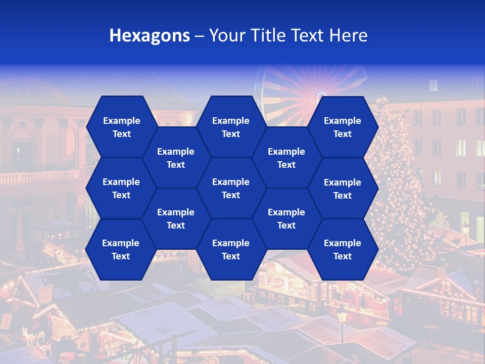 Building Fairy Star PowerPoint Template