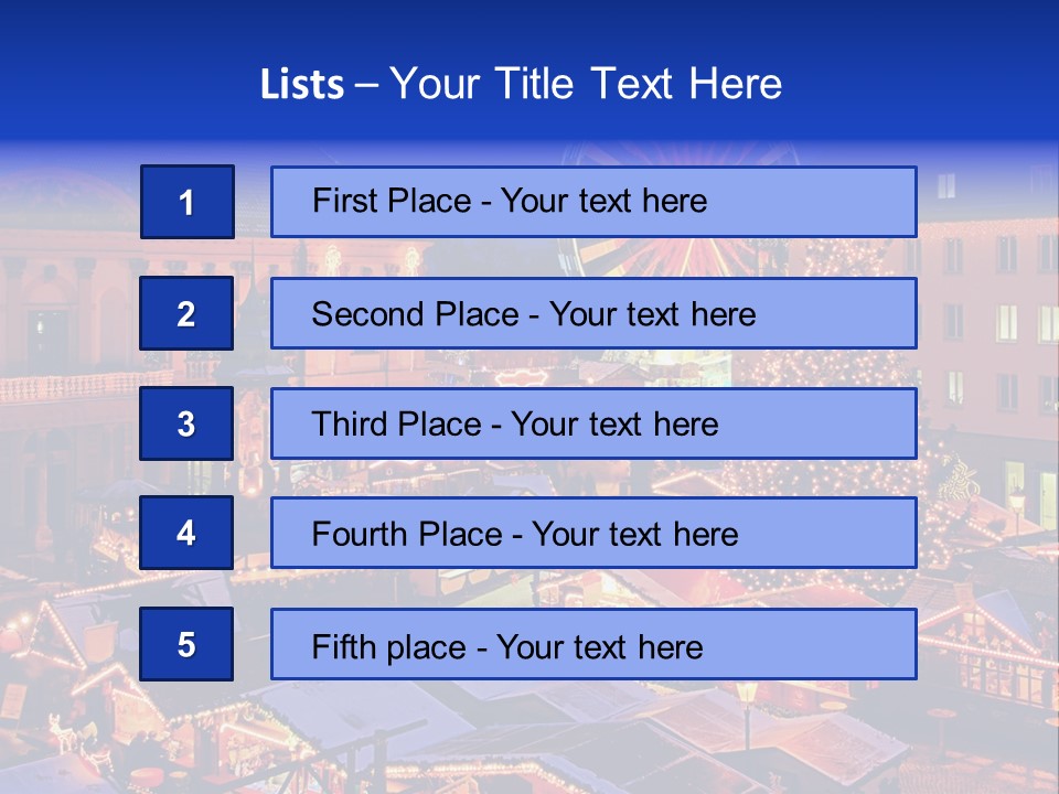 Building Fairy Star PowerPoint Template