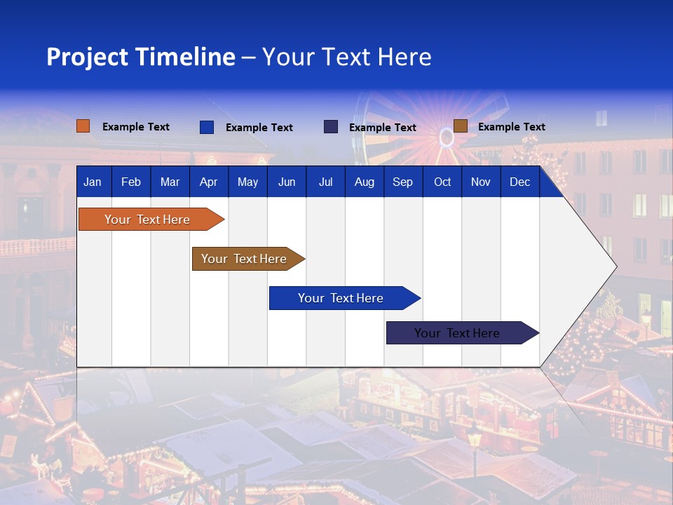 Building Fairy Star PowerPoint Template