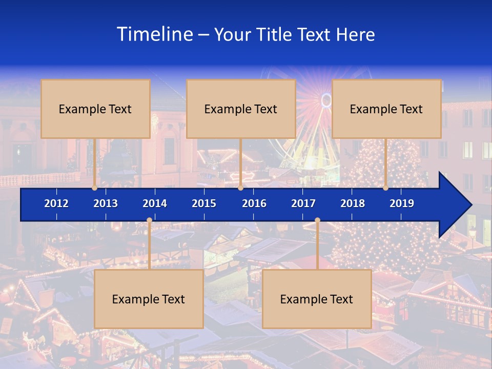 Building Fairy Star PowerPoint Template