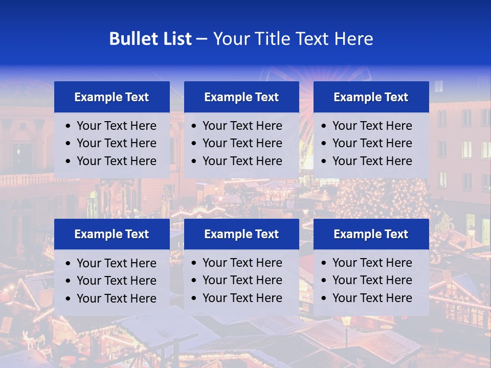 Building Fairy Star PowerPoint Template