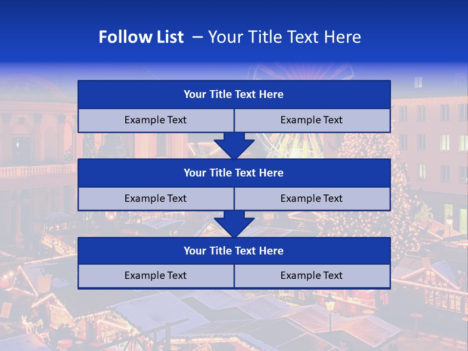 Building Fairy Star PowerPoint Template