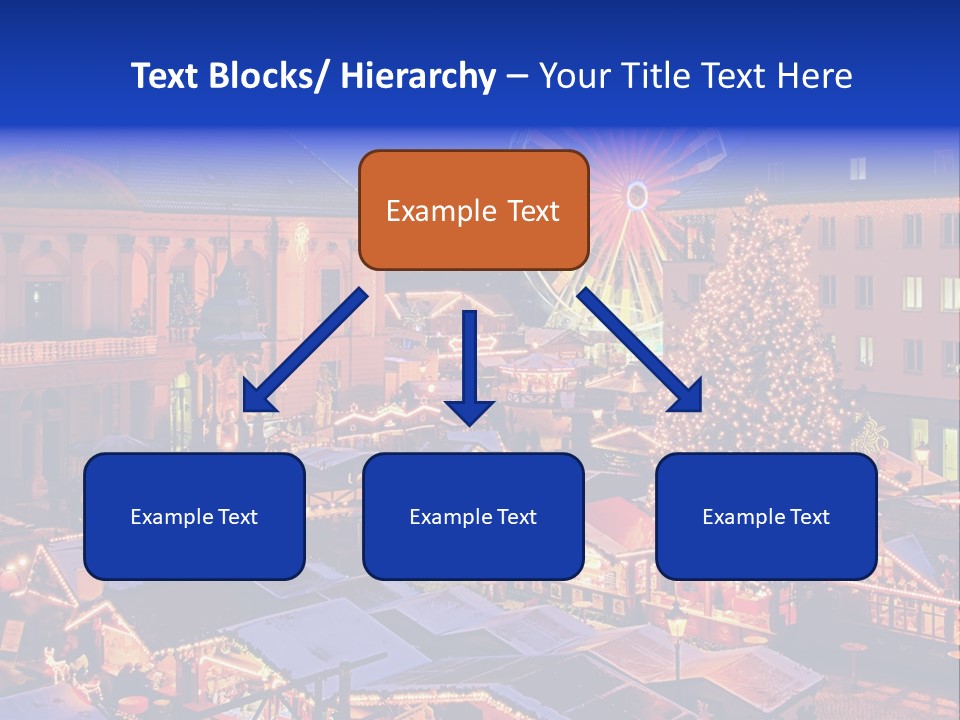 Building Fairy Star PowerPoint Template