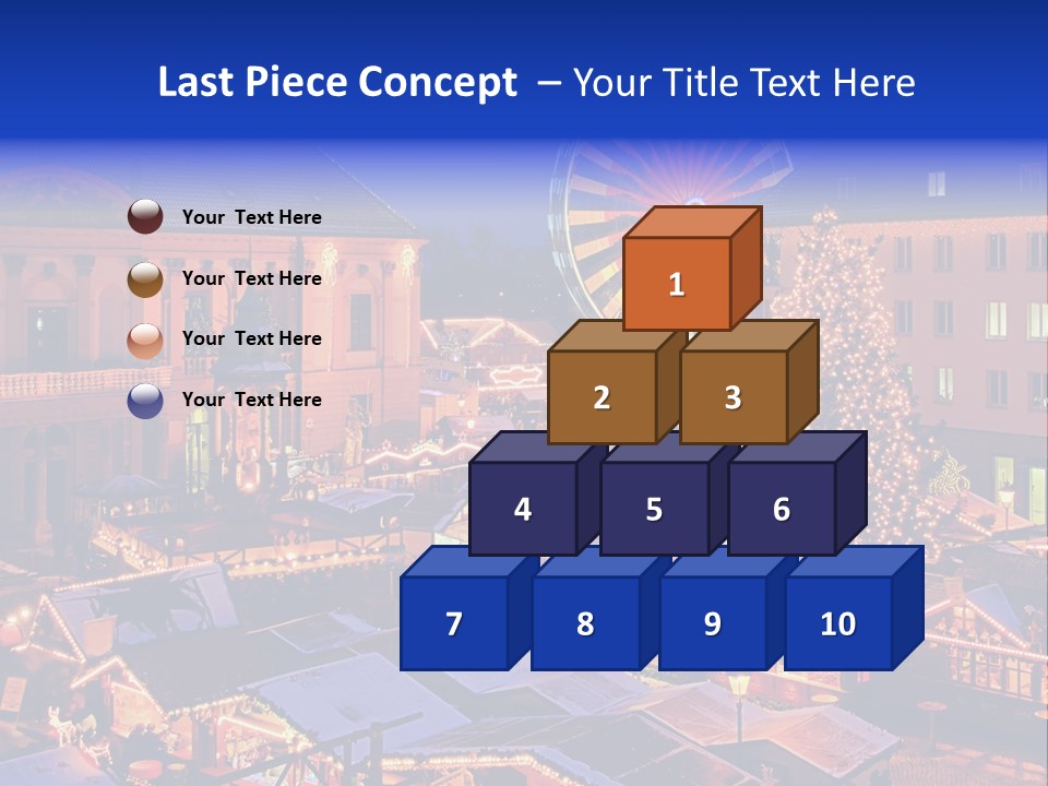 Building Fairy Star PowerPoint Template