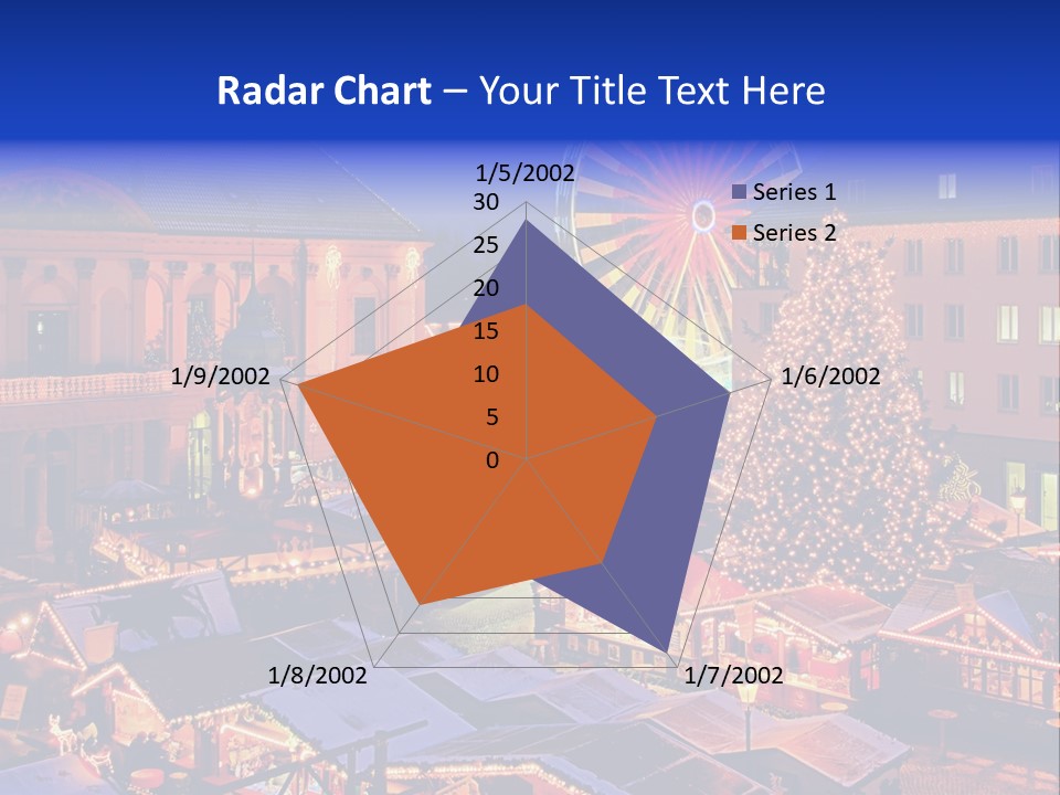 Building Fairy Star PowerPoint Template