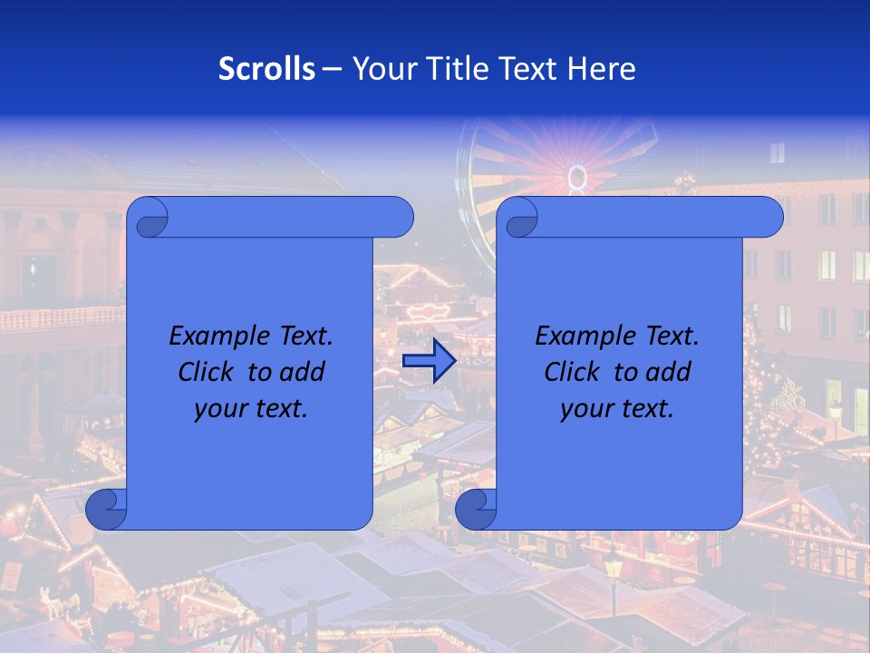 Building Fairy Star PowerPoint Template