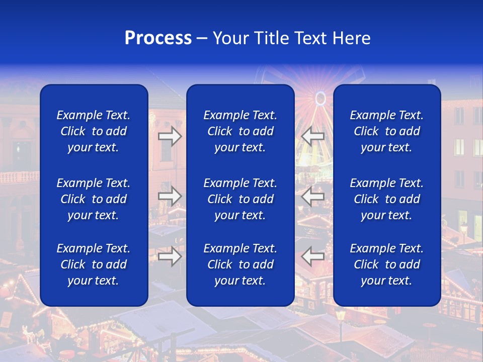 Building Fairy Star PowerPoint Template