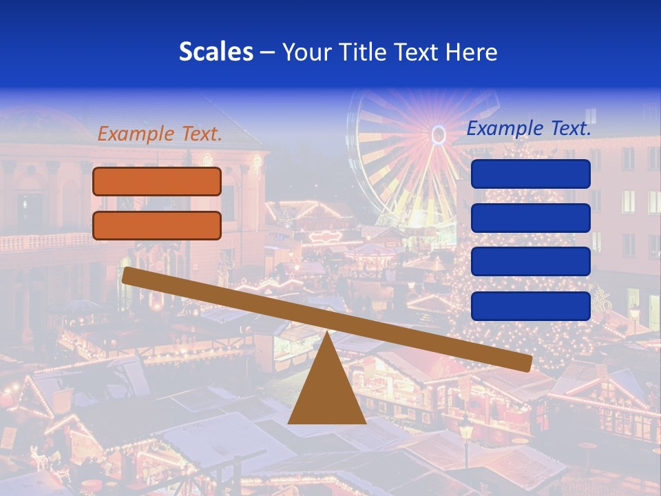 Building Fairy Star PowerPoint Template