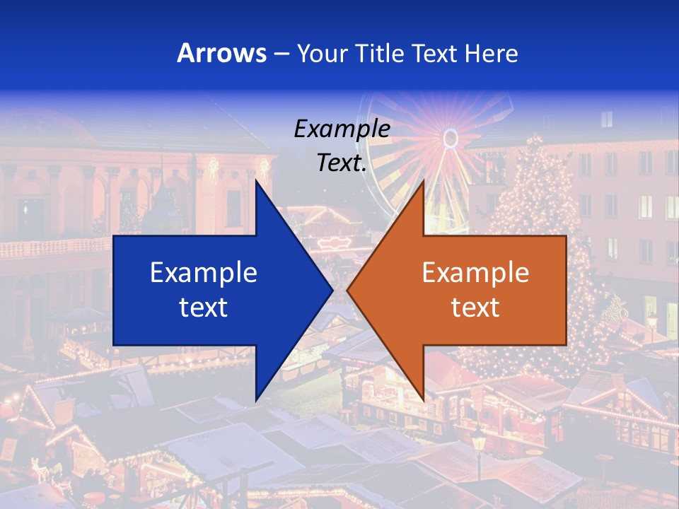 Building Fairy Star PowerPoint Template