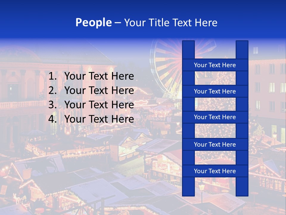 Building Fairy Star PowerPoint Template