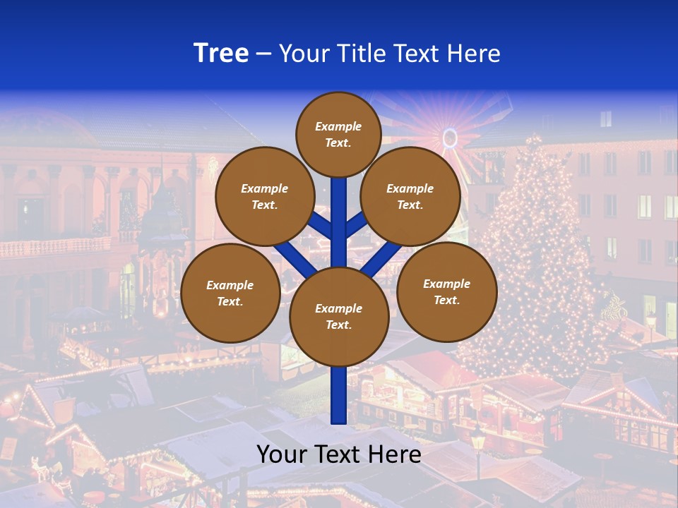 Building Fairy Star PowerPoint Template