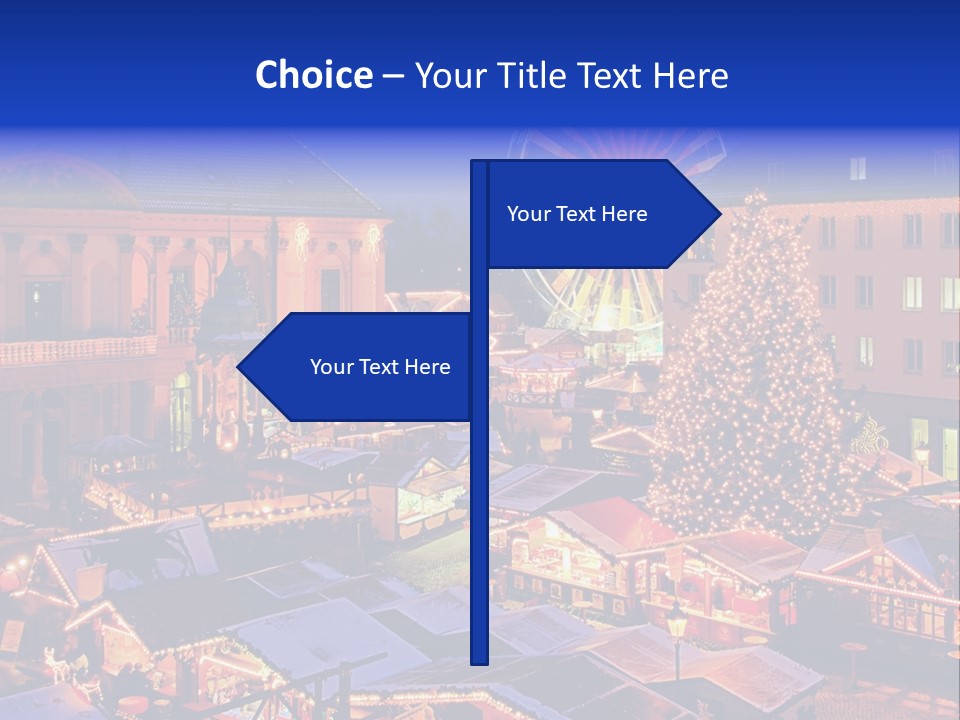 Building Fairy Star PowerPoint Template