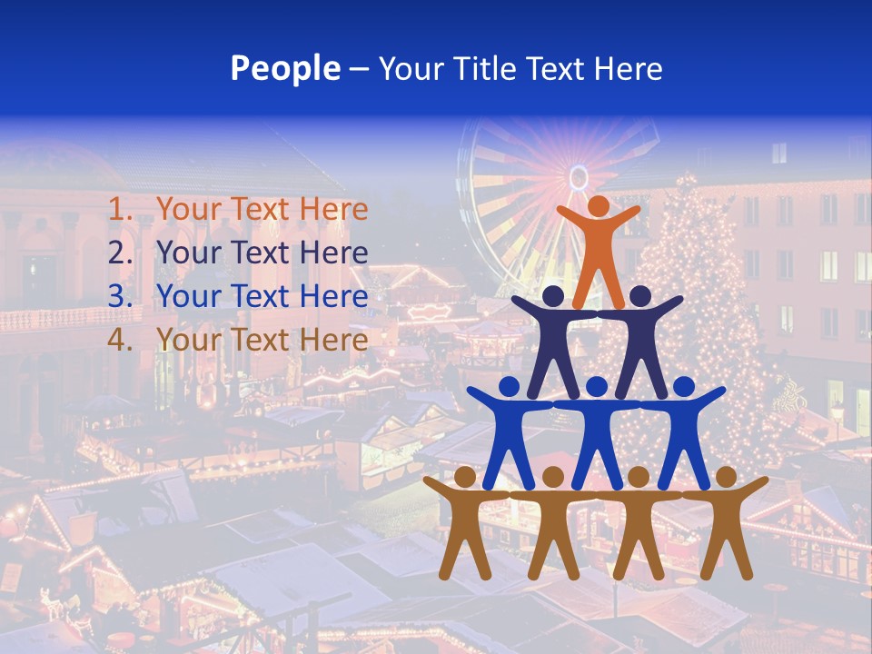 Building Fairy Star PowerPoint Template