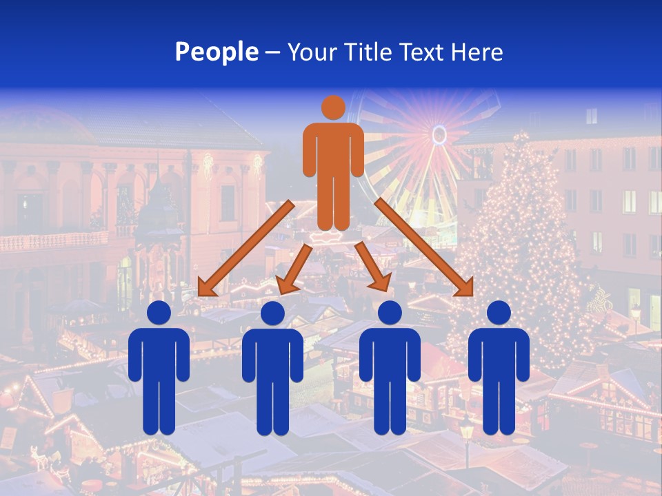 Building Fairy Star PowerPoint Template