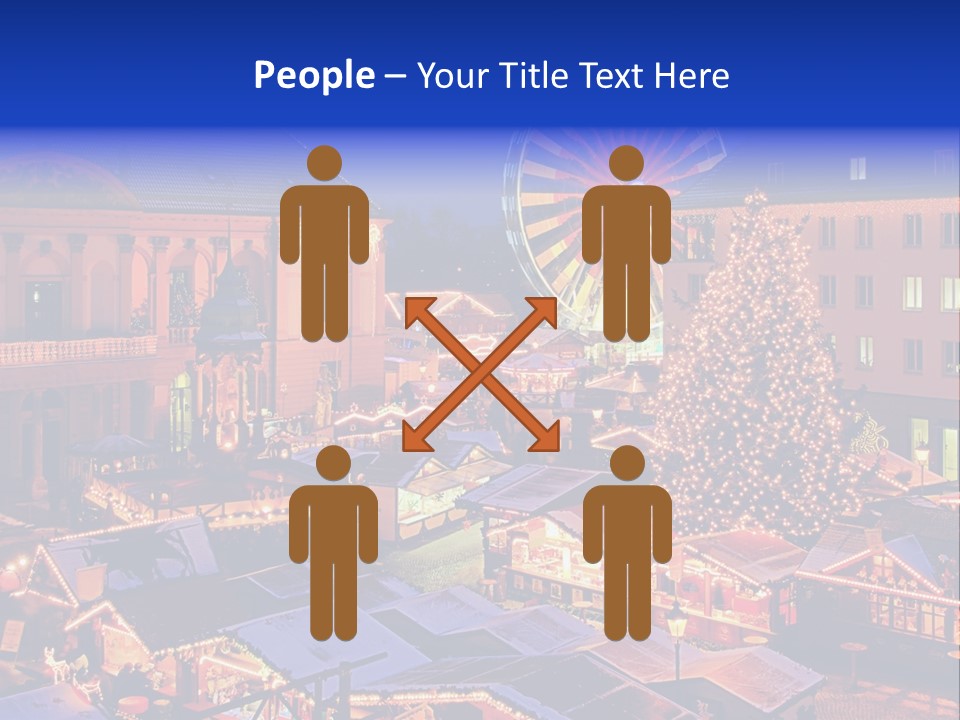 Building Fairy Star PowerPoint Template