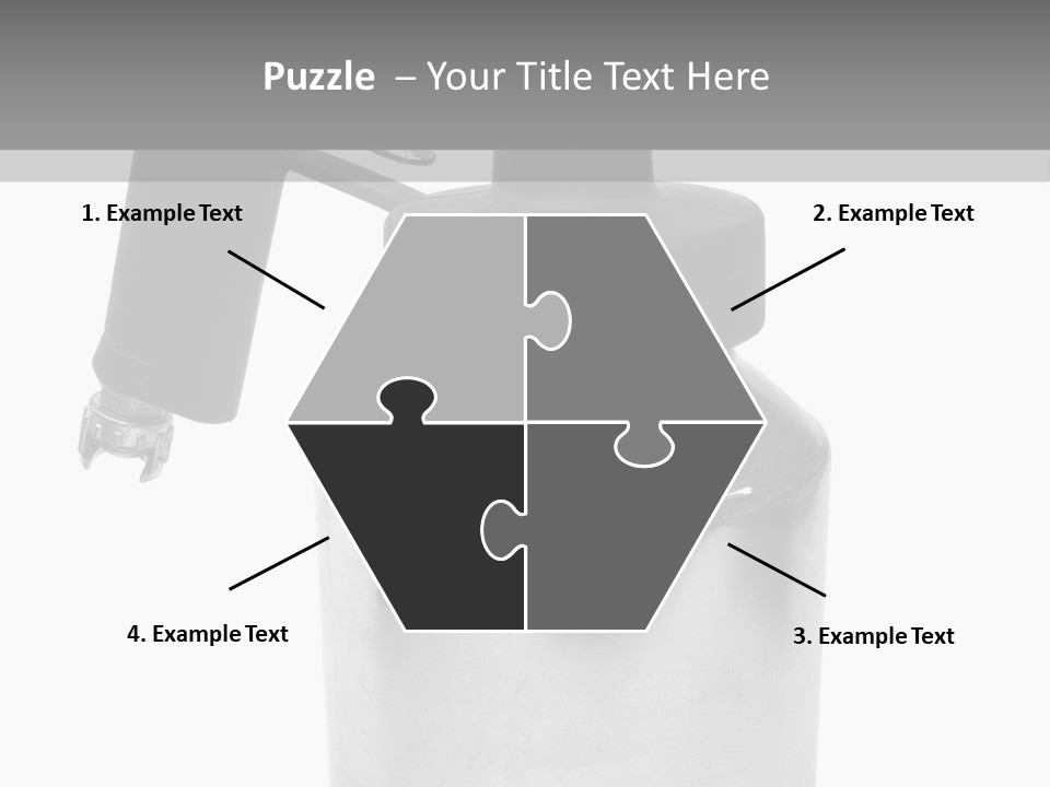 Handle Work Sprayer PowerPoint Template