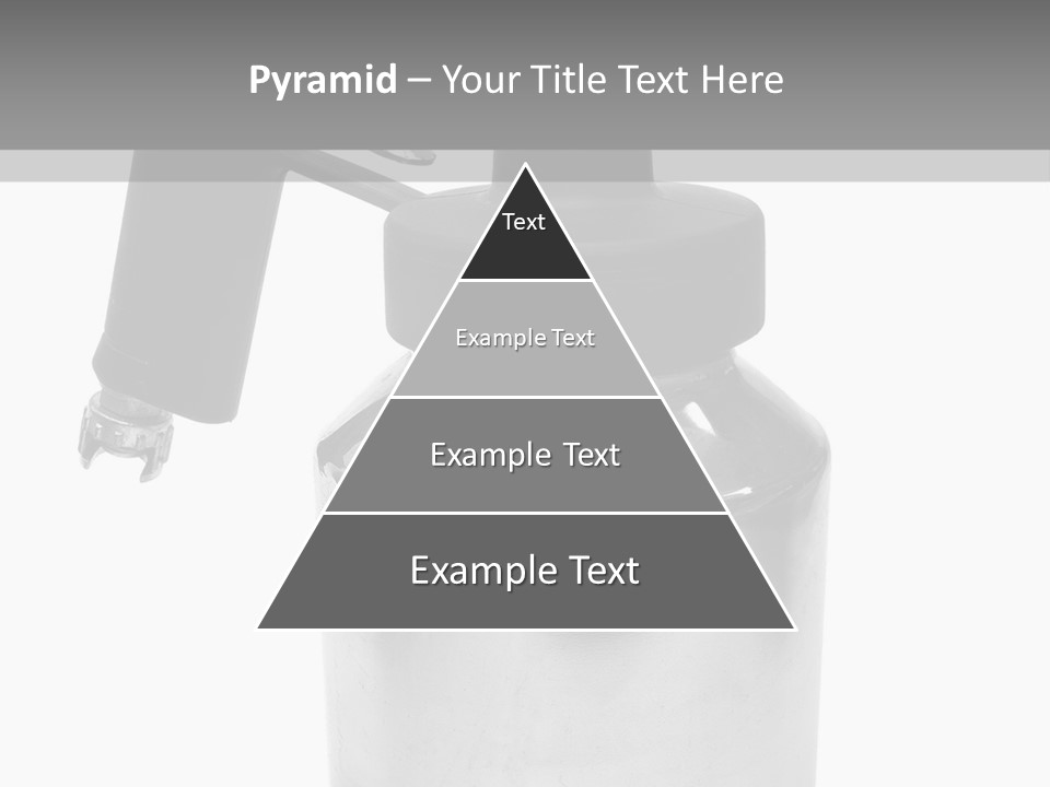 Handle Work Sprayer PowerPoint Template