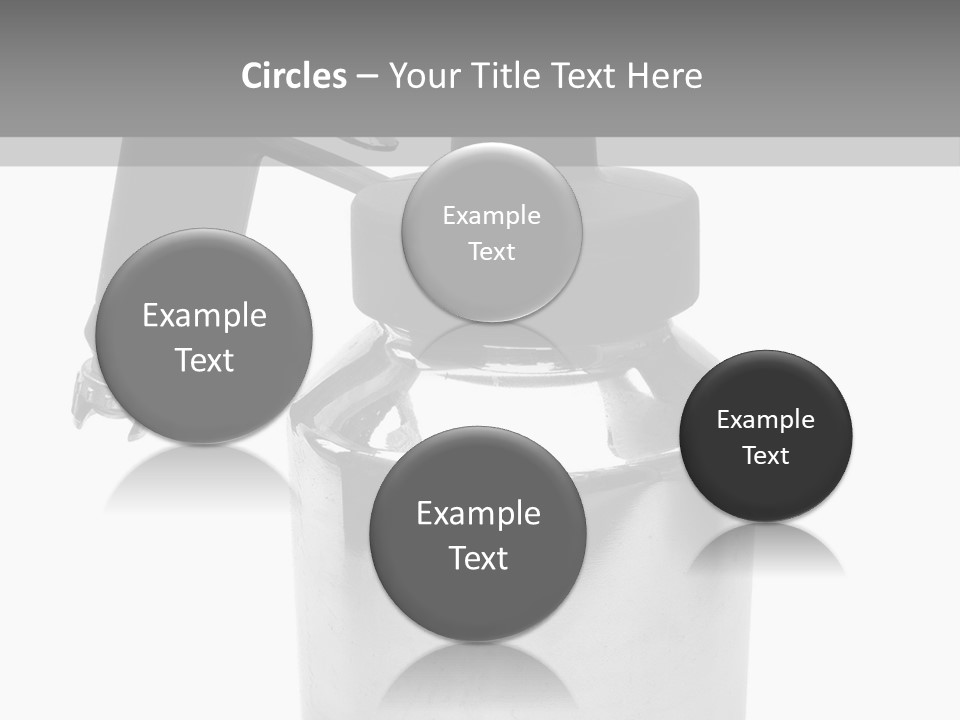 Handle Work Sprayer PowerPoint Template