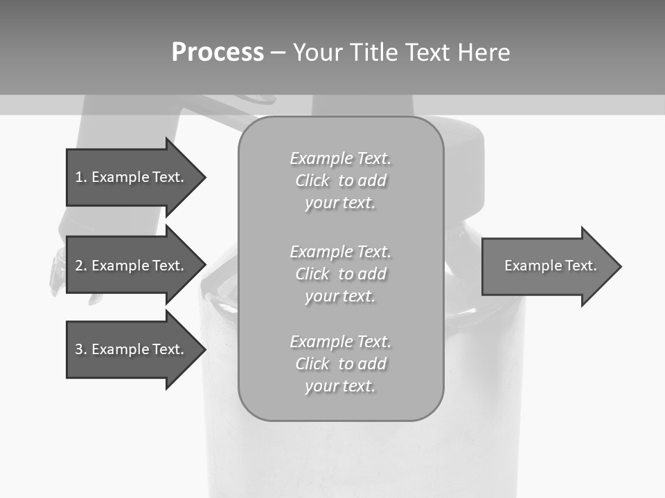 Handle Work Sprayer PowerPoint Template