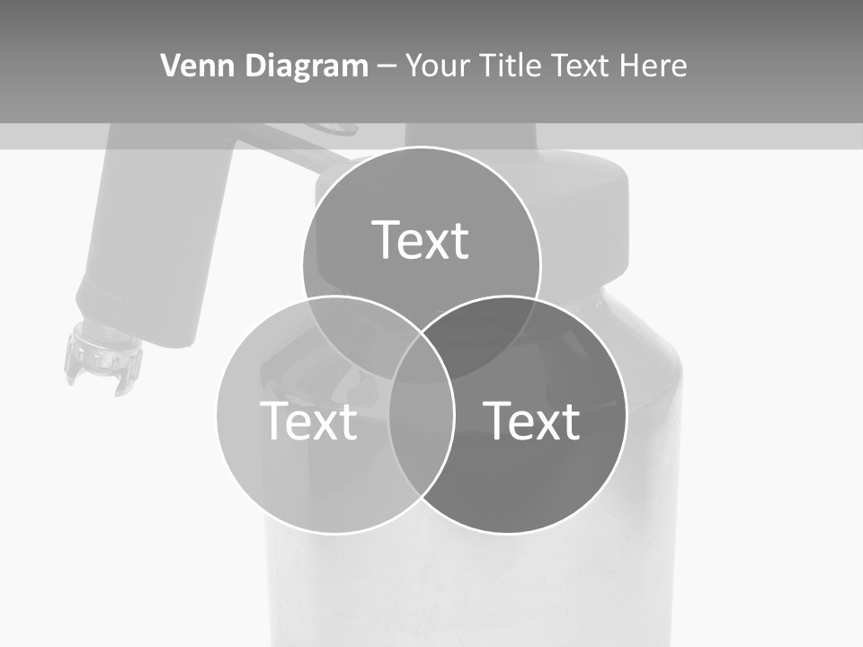 Handle Work Sprayer PowerPoint Template
