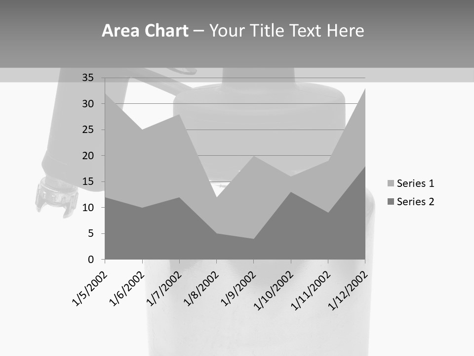 Handle Work Sprayer PowerPoint Template