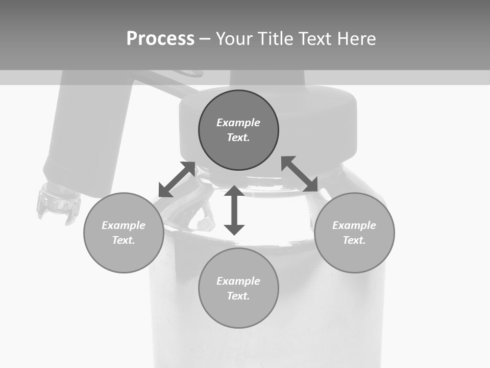 Handle Work Sprayer PowerPoint Template