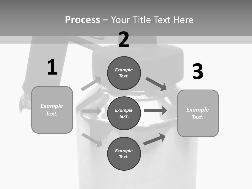 Handle Work Sprayer PowerPoint Template