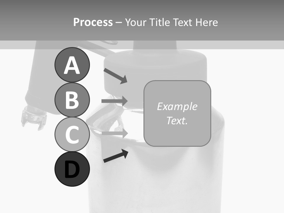 Handle Work Sprayer PowerPoint Template
