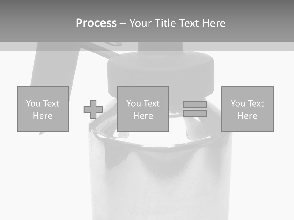 Handle Work Sprayer PowerPoint Template