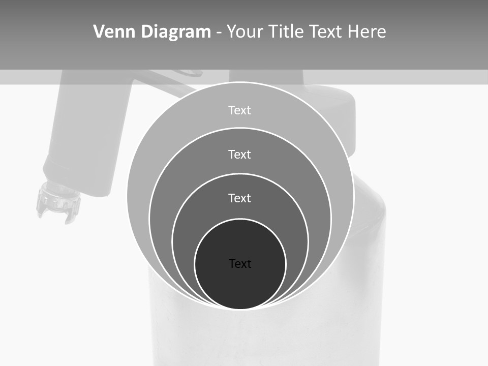Handle Work Sprayer PowerPoint Template