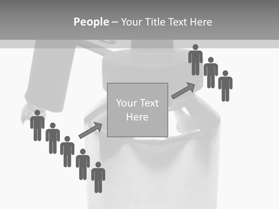 Handle Work Sprayer PowerPoint Template