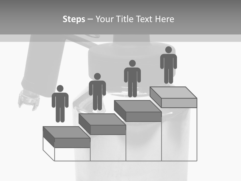 Handle Work Sprayer PowerPoint Template