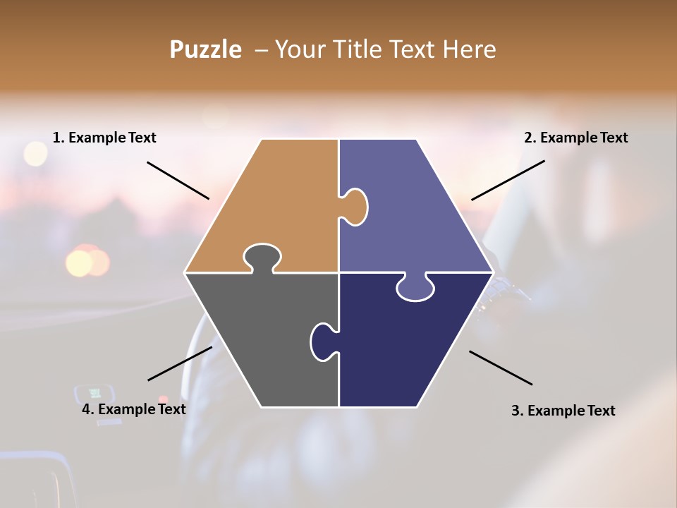 Motion Wiper Headlights PowerPoint Template
