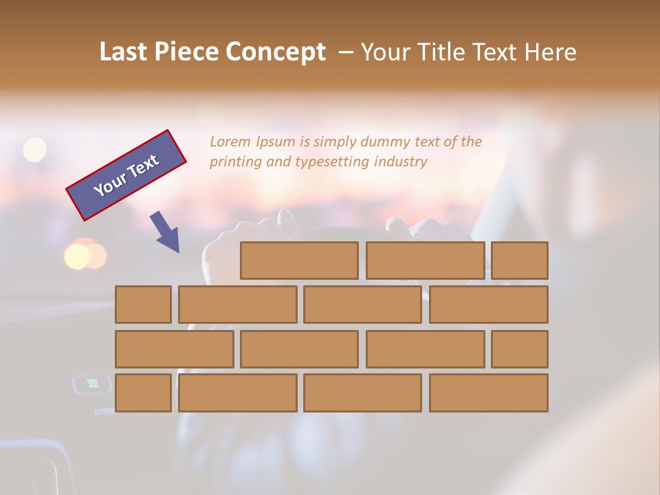 Motion Wiper Headlights PowerPoint Template