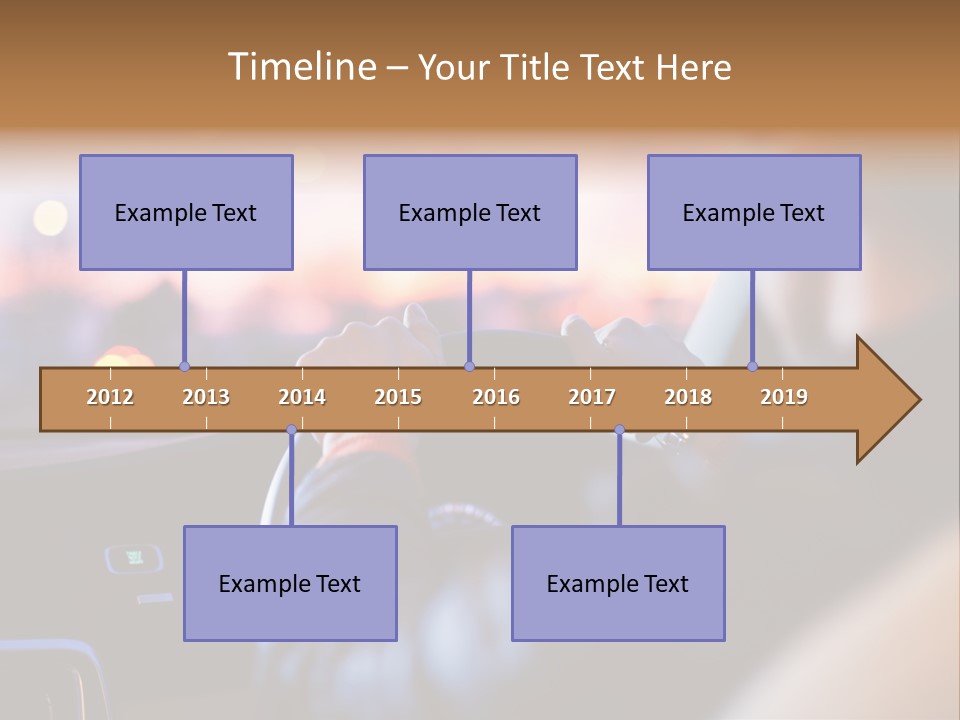 Motion Wiper Headlights PowerPoint Template