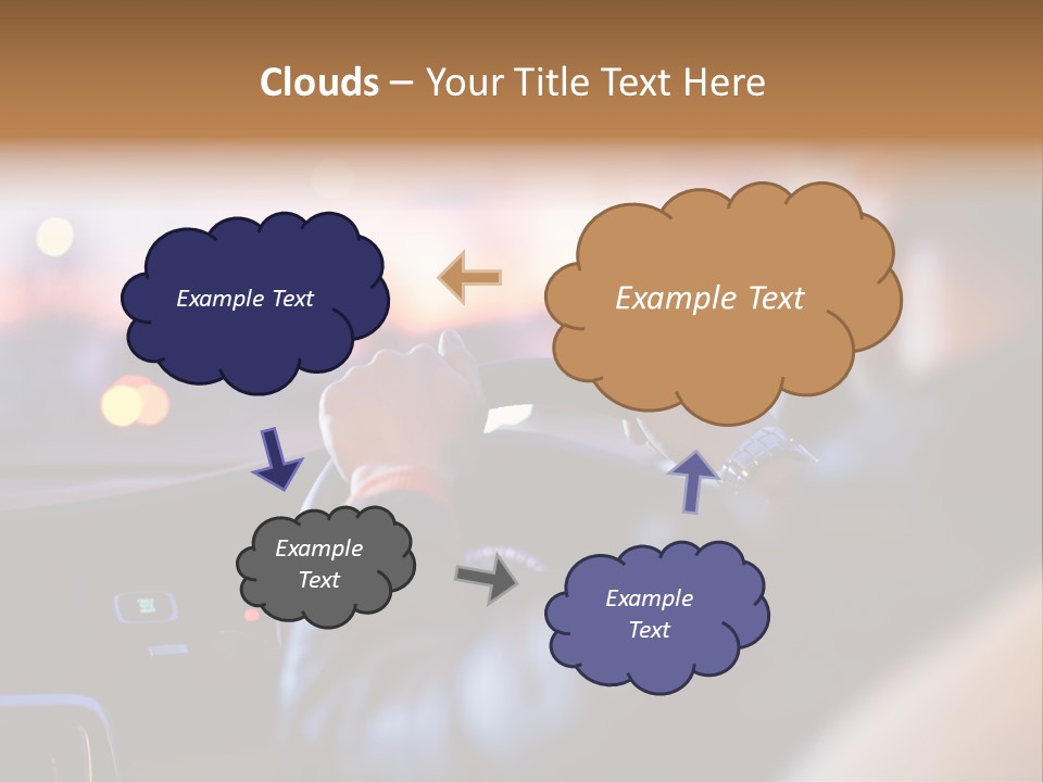 Motion Wiper Headlights PowerPoint Template
