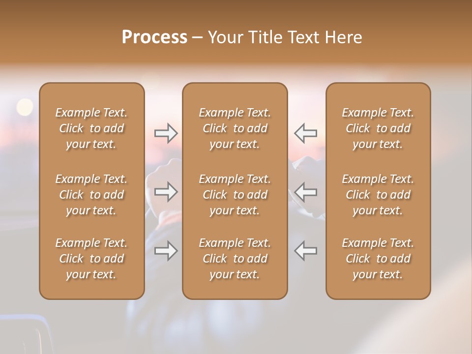 Motion Wiper Headlights PowerPoint Template
