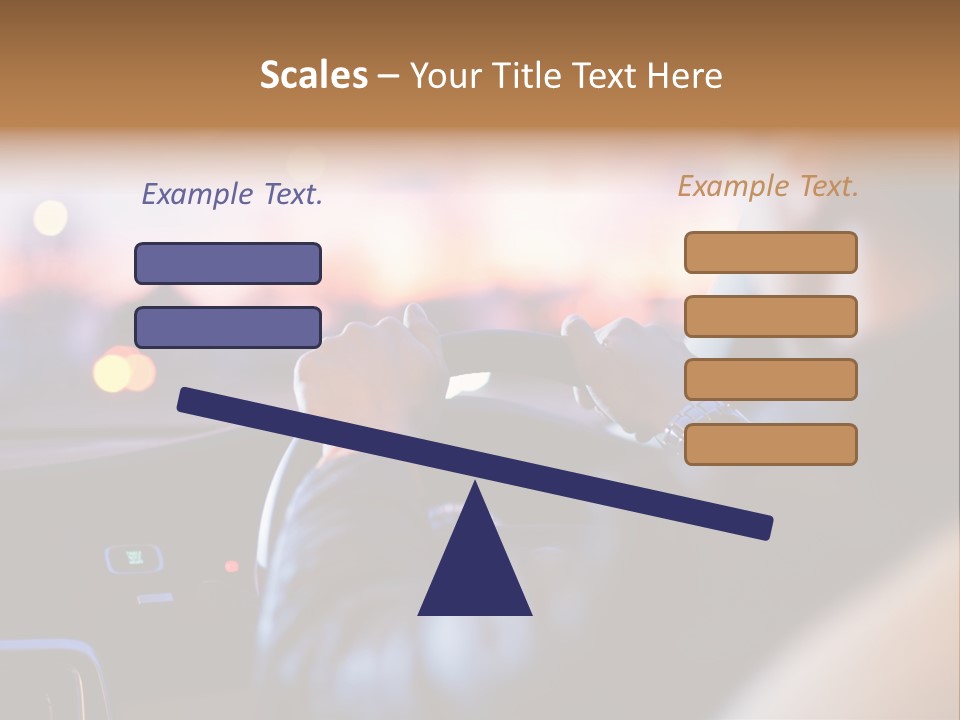 Motion Wiper Headlights PowerPoint Template