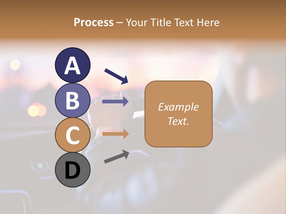 Motion Wiper Headlights PowerPoint Template