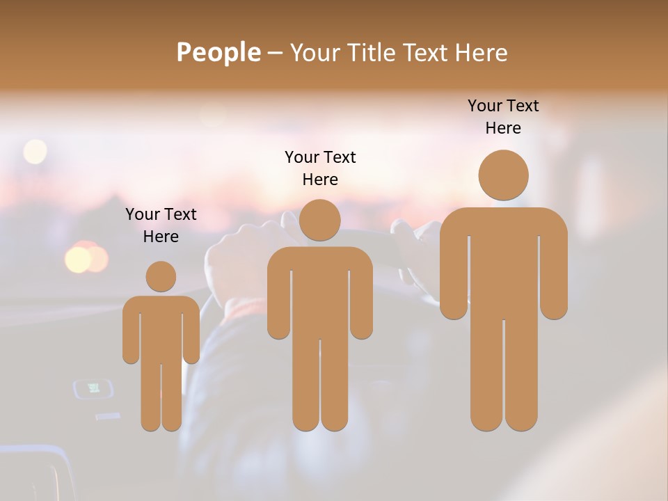 Motion Wiper Headlights PowerPoint Template