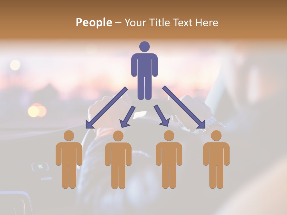 Motion Wiper Headlights PowerPoint Template