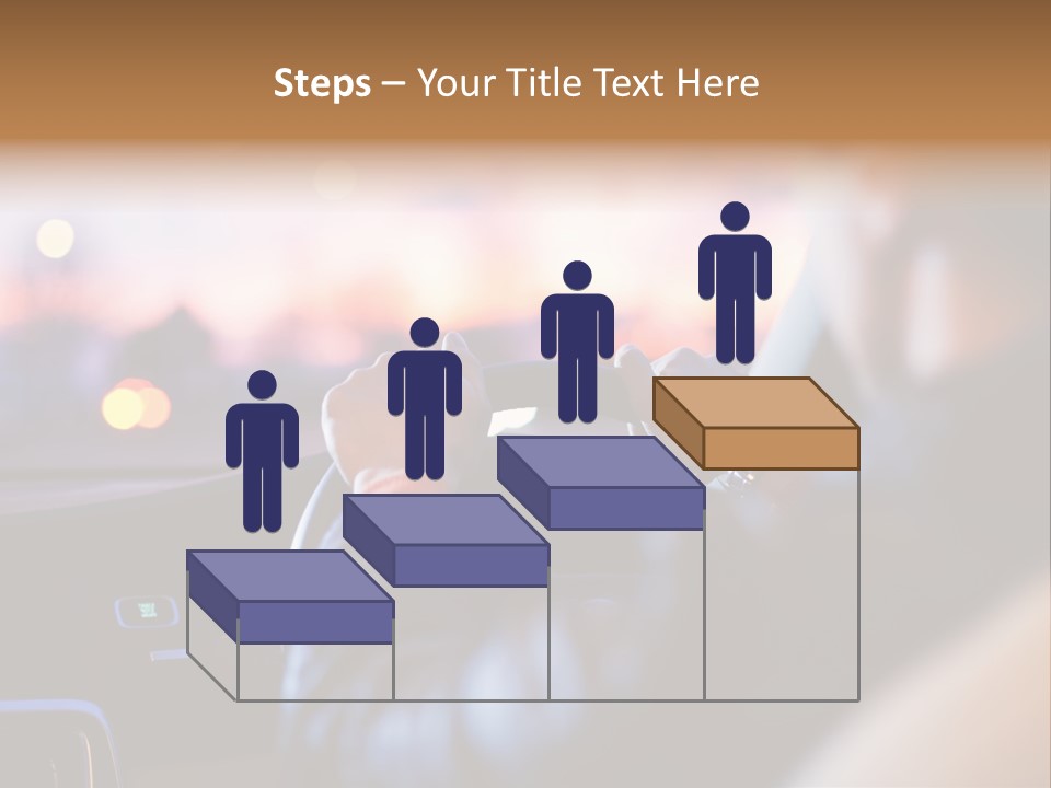 Motion Wiper Headlights PowerPoint Template