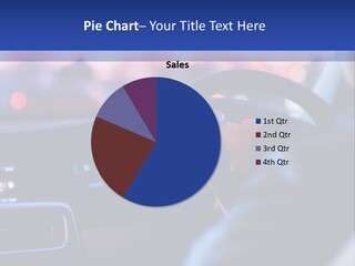 Male Dark Driver PowerPoint Template