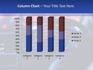 Male Dark Driver PowerPoint Template