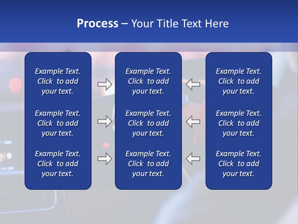 Male Dark Driver PowerPoint Template