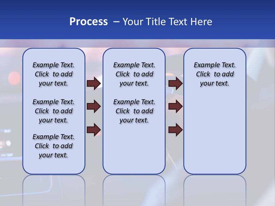 Male Dark Driver PowerPoint Template