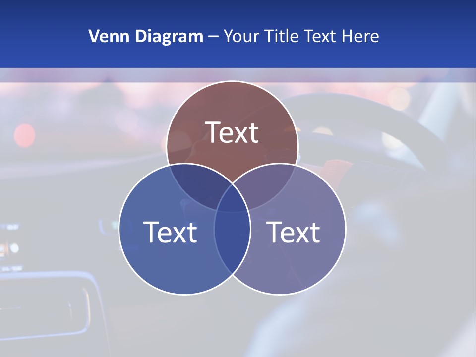 Male Dark Driver PowerPoint Template