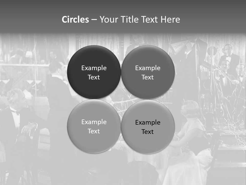 Decorated Watch Musical PowerPoint Template