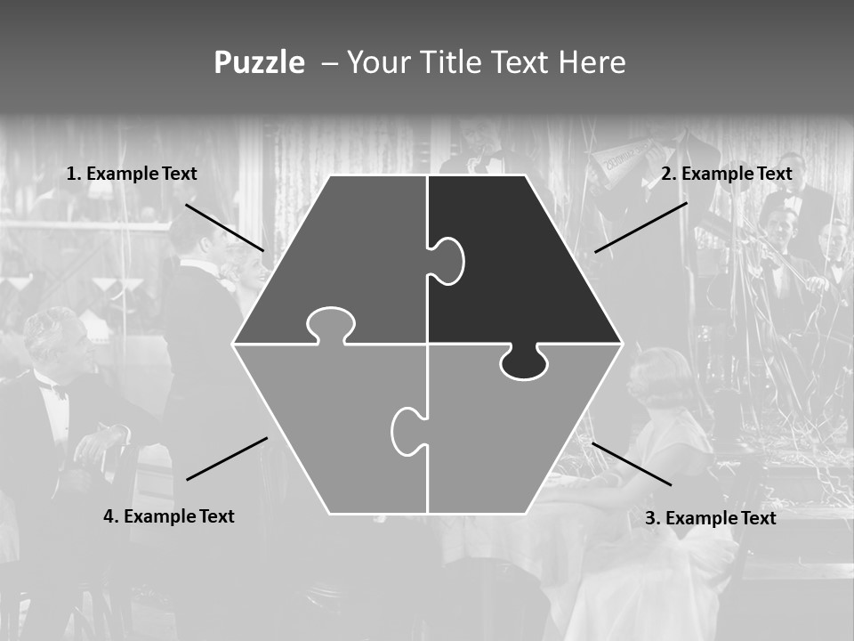 Decorated Watch Musical PowerPoint Template